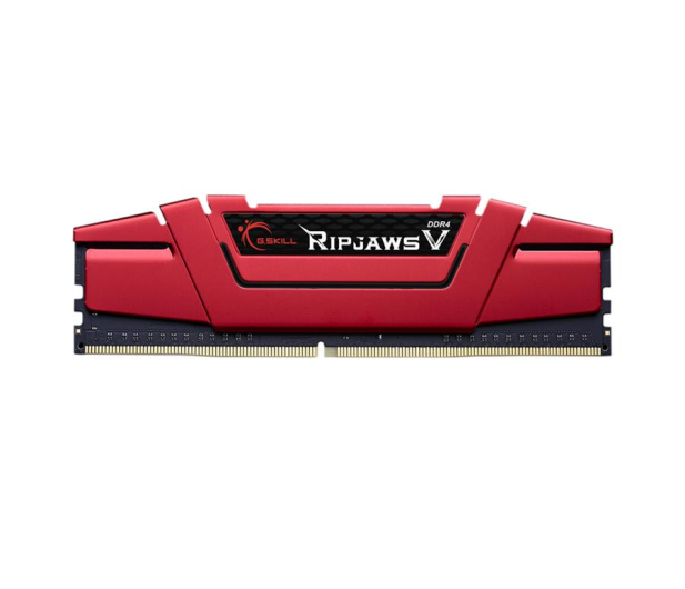 G.SKILL DDR4 16GB (2x8GB) RipjawsV Red F4-2400C15D-16GVR - 251179 - zdjęcie 2
